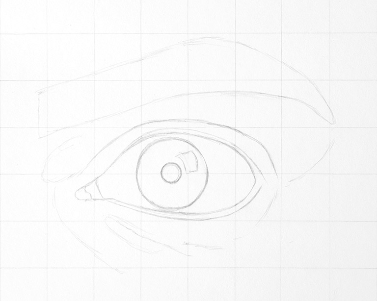 easy simple sketches - Google Search | Eye drawing, Realistic drawings, Eye  pencil drawing