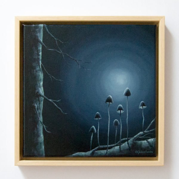 painting of the moon