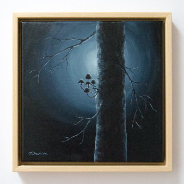 painting of the moon