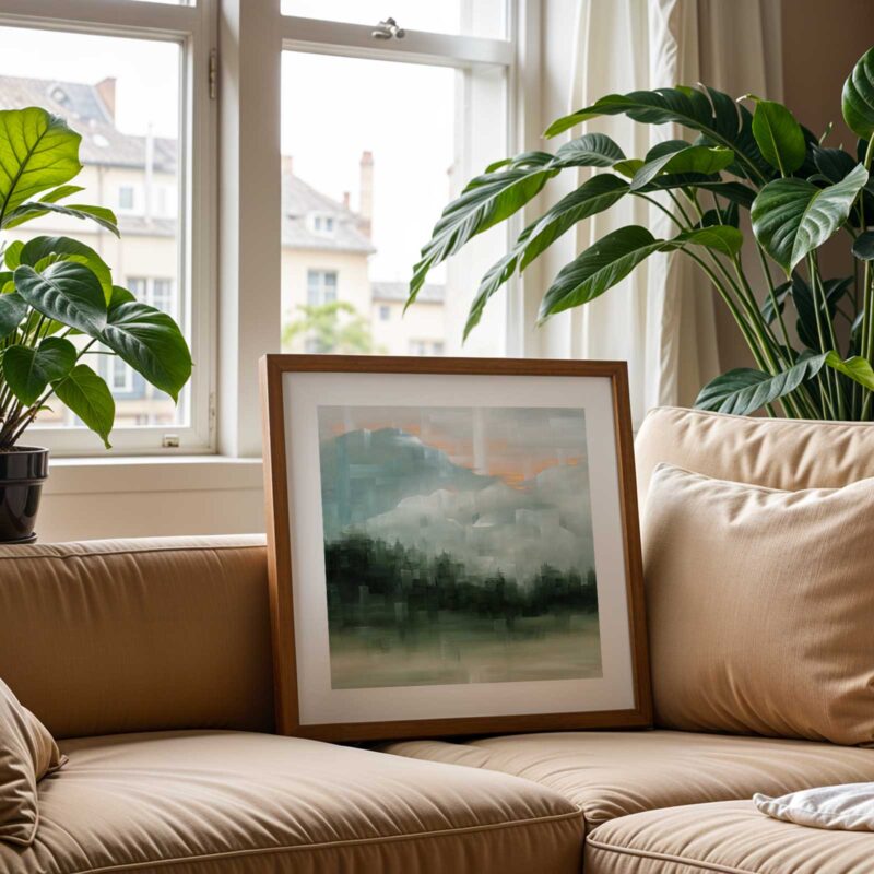 HIGHLAND HAZE | archival print