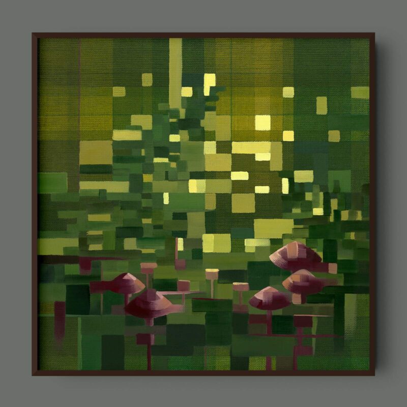 FOREST FLANNEL | archival print