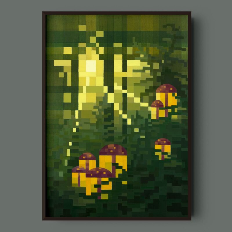 SHIMMER | archival print