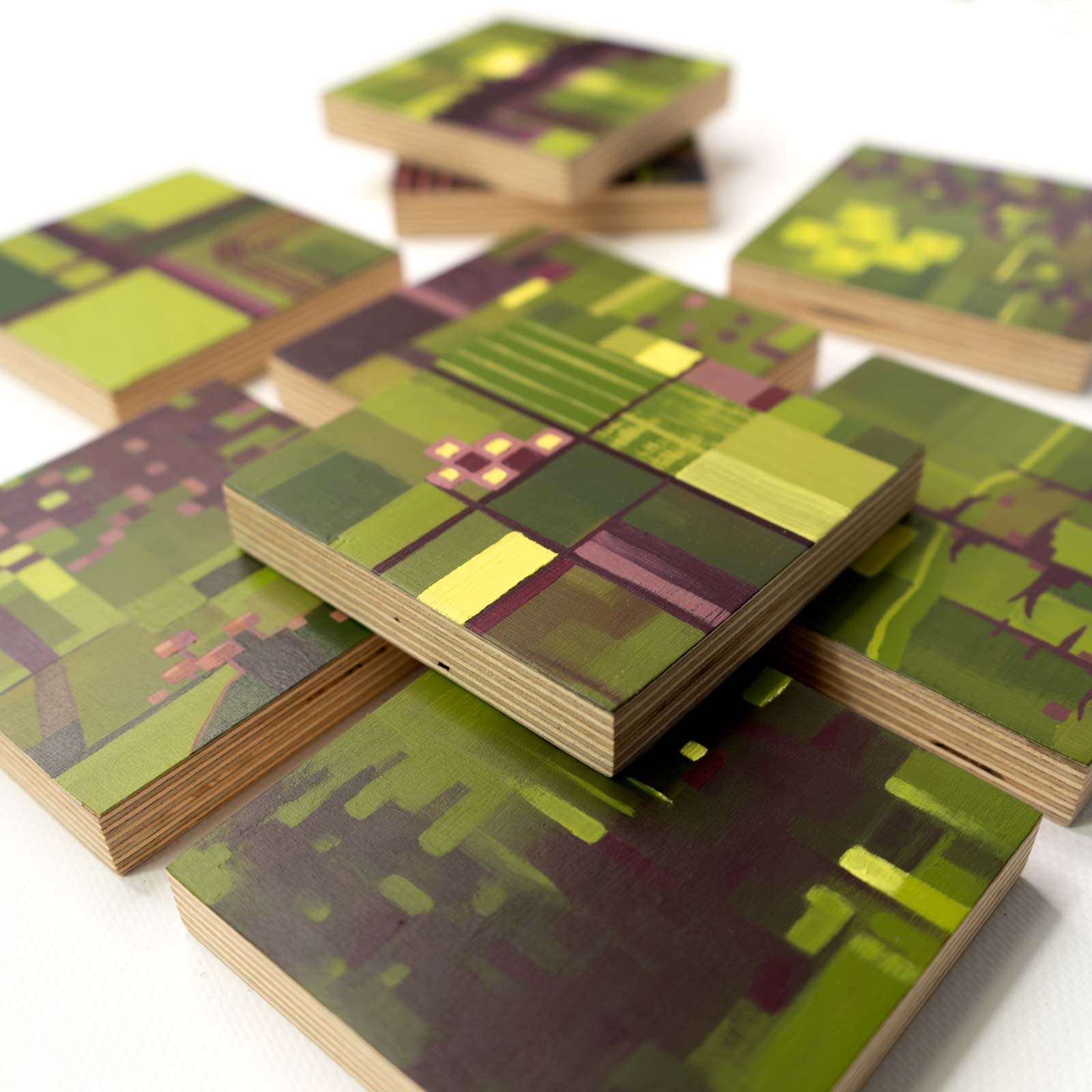 THISTLE WOODS VIII | 4x4" - Image 4