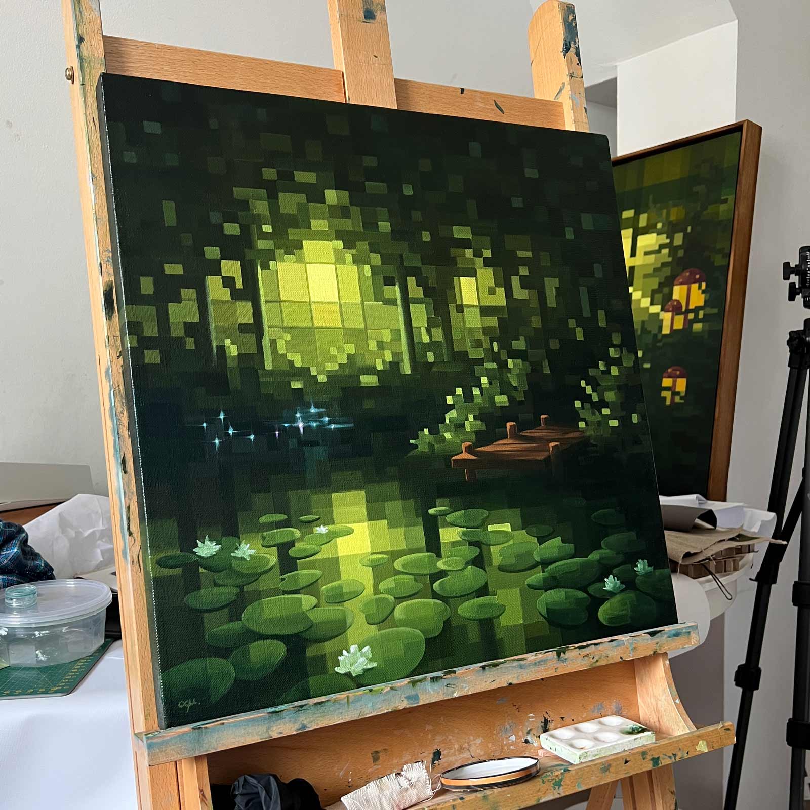 FISHING SPOT | 20x20" - Image 5