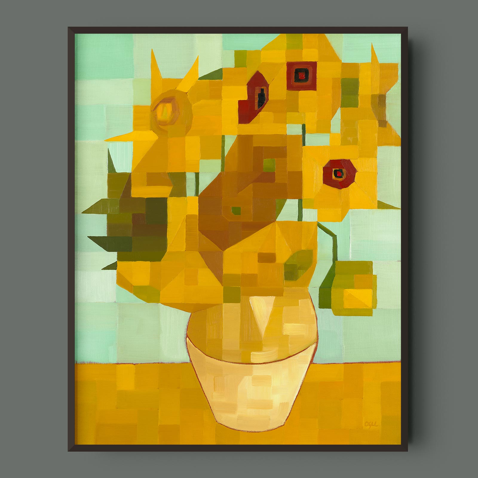 (SUNFLOWERS)² | archival print