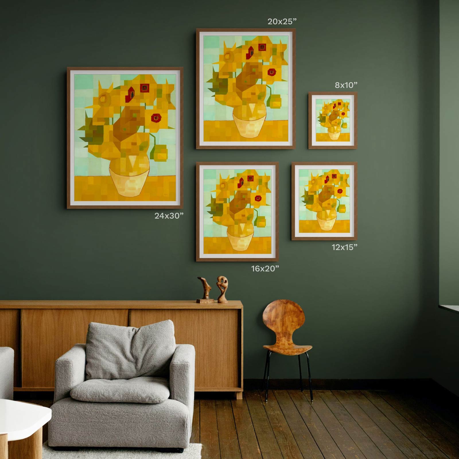 (SUNFLOWERS)² | archival print - Image 8